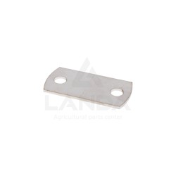PLACA DE ACERO INOXIDABLE 2TR