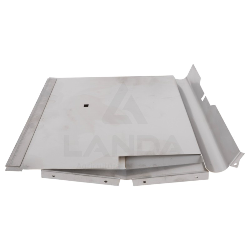 CHAPA INOX LADO IZQUIERDO