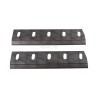 JEU DE 2 COUTEAUX MAIS DROIT PREMIUM 450mm (FR)
