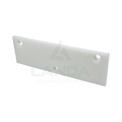 GLISSIERE DE CONVOYEUR PLASTIQUE ARRIERE (241 x 76.5 x 10mm)