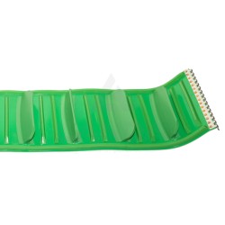 TAPIS CONVOYEUR DE 320MM COMPLET AVEC AGRAFE AXE ET PERCAGE GODETS