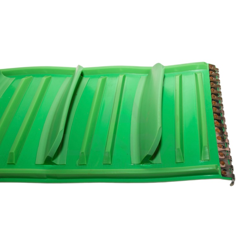 TAPIS CONVOYEUR DE 320MM COMPLET AVEC AGRAFE AXE ET PERCAGE GODETS