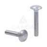 VIS TETE BOMBEE COLLET CARRE (M8X50) – INOX