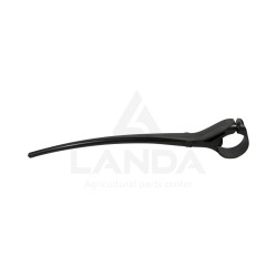 KIT DE 10 DENTS DE RABATTEUR PLASTIQUE LATERALE (Visserie incluse)