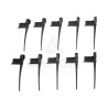 KIT OF 10 REEL TEETH WITH RIGHT FLAT