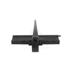 KIT DE 10 DENTS DE RABATTEUR PLASTIQUE AVEC DOUBLE PLAT (Visserie incluse)