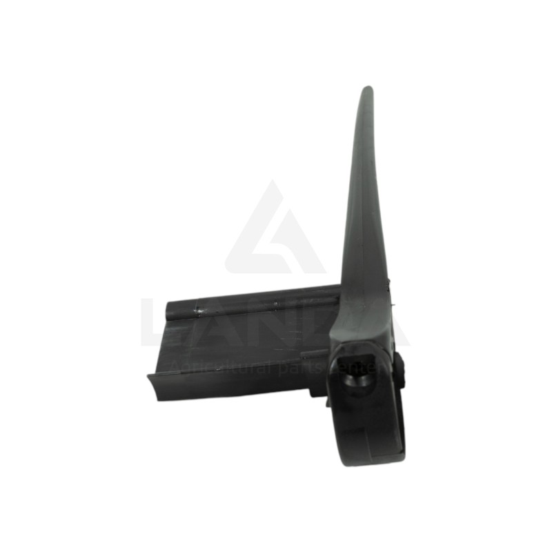 KIT DE 10 DENTS DE RABATTEUR PLASTIQUE AVEC PLAT A GAUCHE (Visserie incluse)