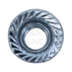 NOTCHED FLANGE NUT M6