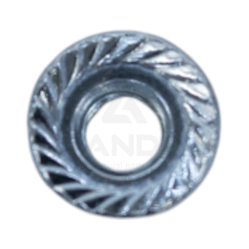 NOTCHED FLANGE NUT M6