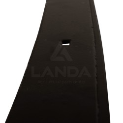 TOLE LATÉRALE SUPÉRIEURE GAUCHE RENFORCÉE (Lg660mm - au carbure - 4 trous de fixation)