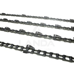 JEU DE 4 CHAINES DE CONVOYEUR A557 (SANS BARRETTES)