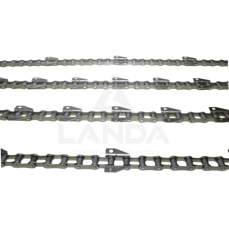 JEU DE 4 CHAINES DE CONVOYEUR A557 (SANS BARRETTES)
