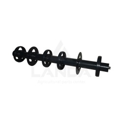 TAMBOUR DE CONVOYEUR 4 CHAINES 2 RANGEE DE BARRETTES (1444mm)