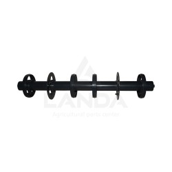 TAMBOUR DE CONVOYEUR 4 CHAINES 2 RANGEE DE BARRETTES (Lg 1444mm)
