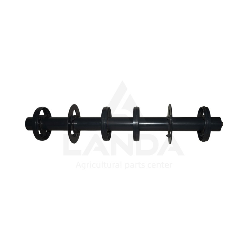TAMBOUR DE CONVOYEUR 4 CHAINES 2 RANGEE DE BARRETTES (1444mm)