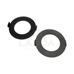 WATER-COOLED SAFETY FRICTION DISC