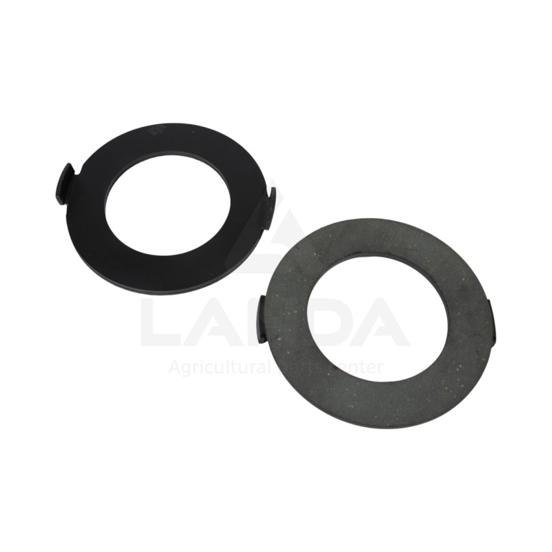 WATER-COOLED SAFETY FRICTION DISC