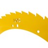KIT 8 LAMES TUNGSTENE SERIE 300 + DEBOURREUR EPAISSEUR 5MM