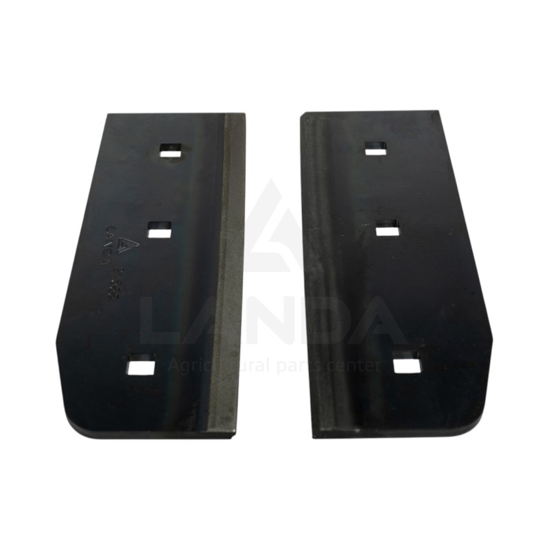 JEU DE 2 PALES DE SOUFFLERIE LISSES GAUCHES