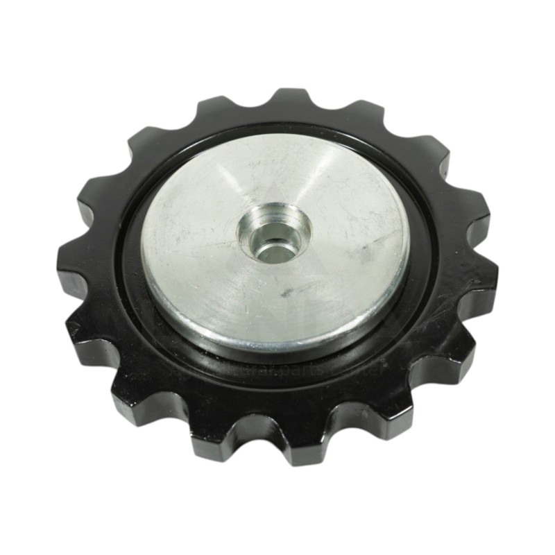 PIGNON TENDEUR COMPLET ACIER 15 DENTS (bagues et roulements inclus)