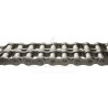 CHAINE DOUBLE A ROULEAUX 16B-2 (78 maillons - Attache rapide incluse)