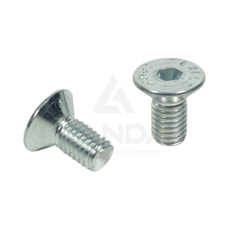 VIS TETE FRAISEE HEXAGONALE CREUSE M8X16
