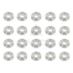SET OF 20 REDEKOP CHOPPER KNIVES WASHERS