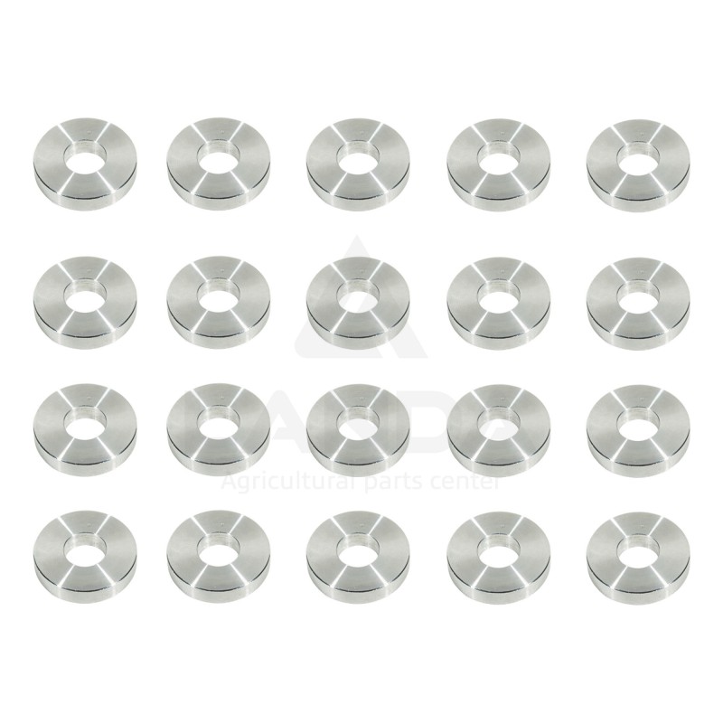 SET OF 20 REDEKOP CHOPPER KNIVES WASHERS