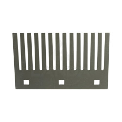PALE METAL EPARPILLEUR DE PAILLE BROYEE