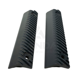 JEU DE 2 BATTES CENTRALE (318mm-STRIES DROITE)