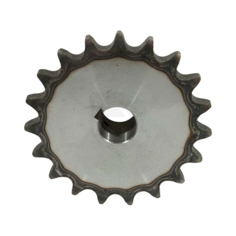 PIGNON 19 DENTS, 19.05S(3/4),DIAM 25 POUR ARBRE EXCENTRIQUE