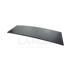 TOLE INFÉRIEURE DE GOULOTTE (Lg848mm - en acier - 5 trous de fixation)