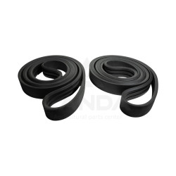 SET OF 2 MULTIBAND V-BELTS 3HC