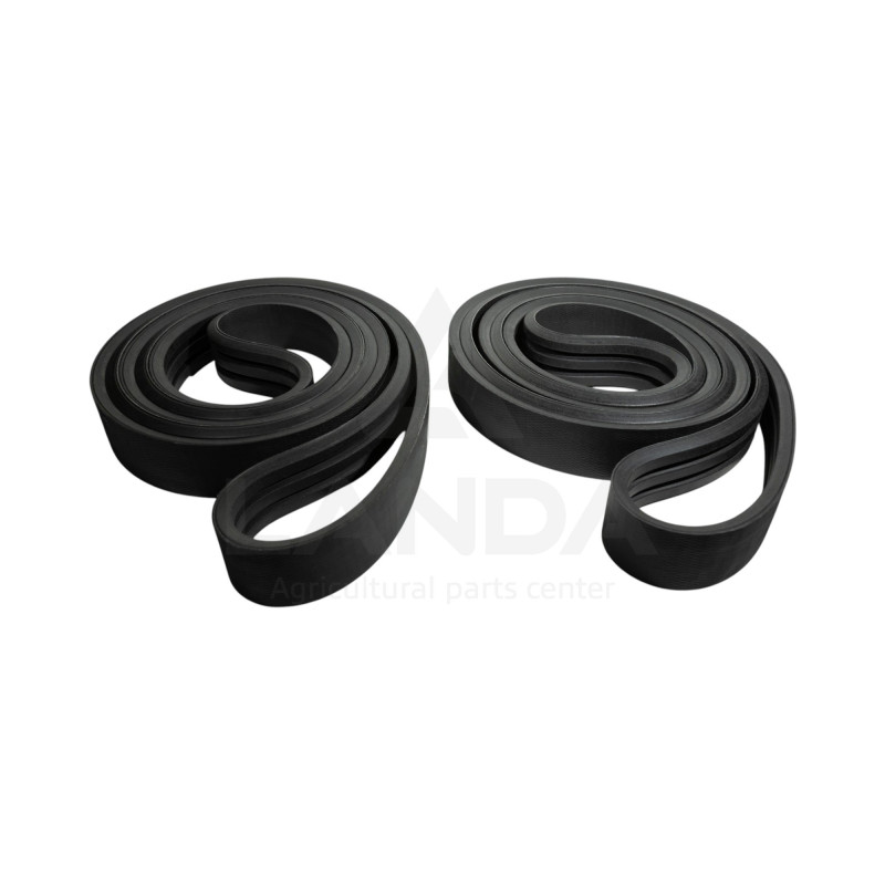 JUEGO DE 2 CORREAS TRAPEZOIDALES MULTICANAL 3HC