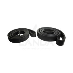 JUEGO DE 2 CORREAS TRAPEZOIDALES MULTICANAL (3HC + 4HC)