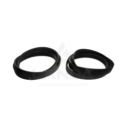 JUEGO DE 2 CORREAS TRAPEZOIDALES MULTICANAL 3HA