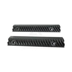 JEU DE 2 BATTES LATÉRALE DROITE (323mm-STRIES GAUCHES)