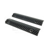 JEU DE 2 BATTES LATÉRALE DROITE (323mm-STRIES DROITES)