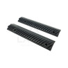 JEU DE 2 BATTES LATÉRALE GAUCHE (323mm-STRIES DROITES)