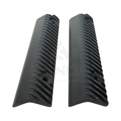JEU DE 2 BATTES LATÉRALE GAUCHE (323mm-STRIES DROITES)