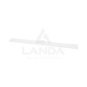 GUIA PLASTICO TRASERA 991X60X6