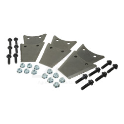 6 FIXED KNIVES KIT (WITH FASTENERS)