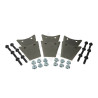 6 FIXED KNIVES KIT (WITH FASTENERS)
