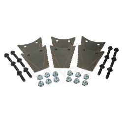 6 FIXED KNIVES KIT (WITH FASTENERS)