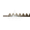 PORTION D'EXTREMITE DE LAME 17+1/2 SECTIONS LANDA PREMIUM CUT (CLAAS)