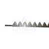 PORTION D'EXTREMITE DE LAME 25+1/2 SECTIONS LANDA PREMIUM CUT (CLAAS)
