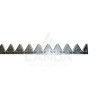PORTION D'EXTREMITE DE LAME 25+1/2 SECTIONS LANDA PREMIUM CUT (CLAAS)