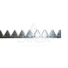 PORTION D'EXTREMITE DE LAME 28+1/2 SECTIONS LANDA PREMIUM CUT (CLAAS)