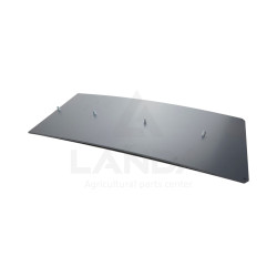 TOLE INFÉRIEURE DE GOULOTTE (Lg648mm - en acier - 4 trous de fixation)