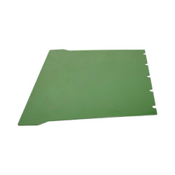 TOLE LISSE CANAL DE TRANSFERT (Lg670mm - en inox - JD 8000)